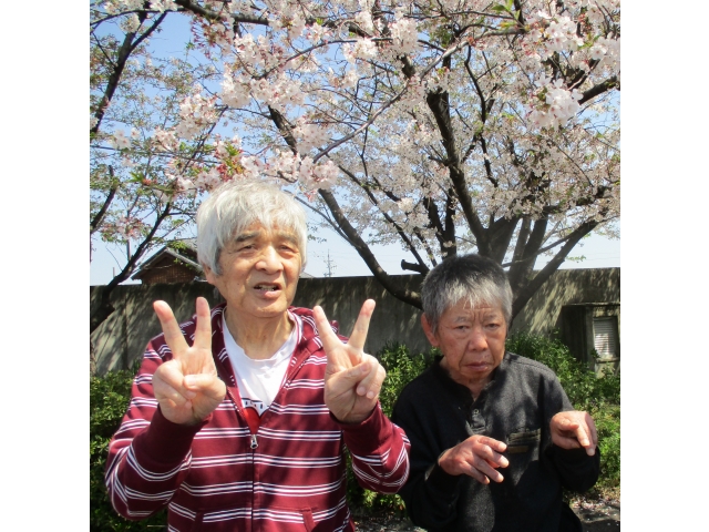 元気にお花見！