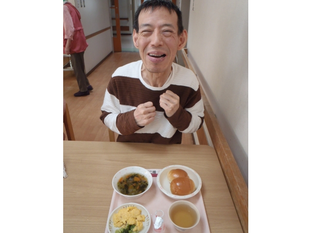 満面の笑みです☺