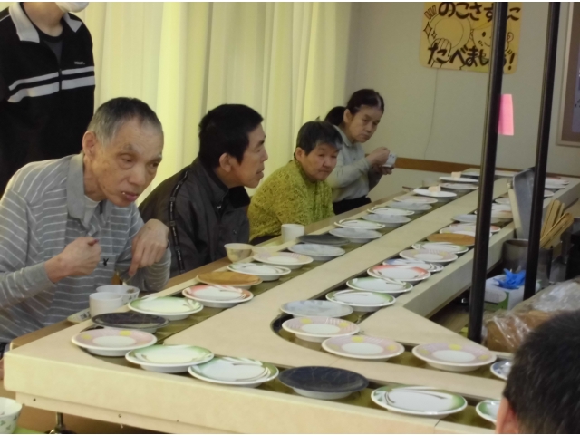 次は何がまわってくるかな？