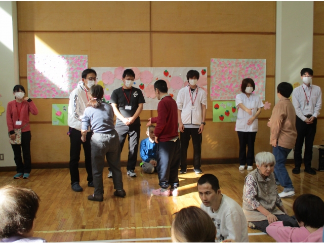 握手会になりました。