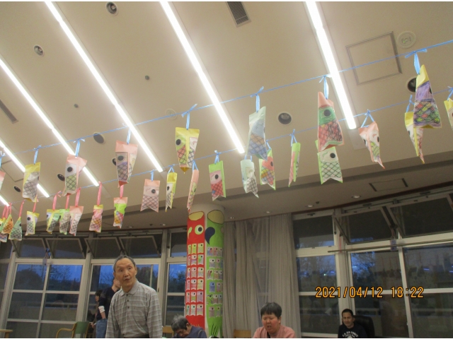 沢山泳いでいるね！