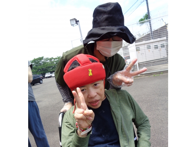 一緒にピース☆