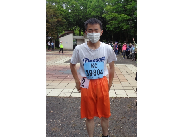 競技前はやる気満々です。