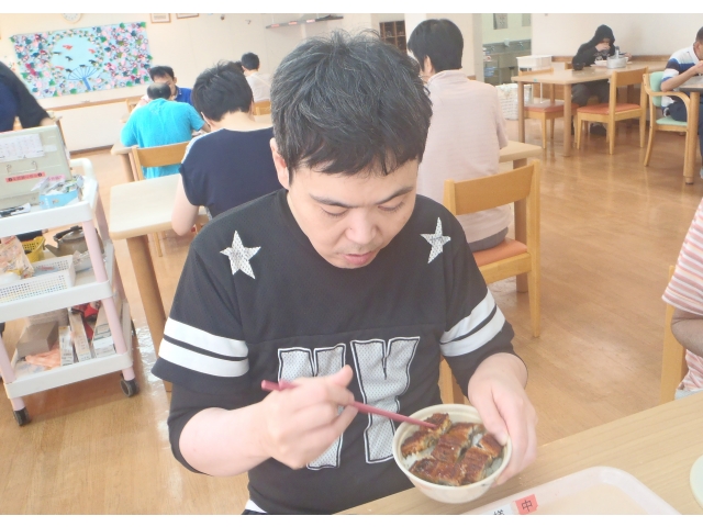 うな丼完成！