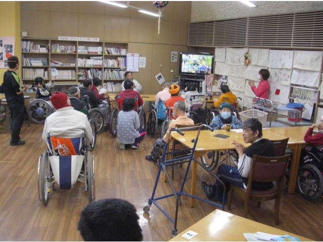 たくさんの利用者様で盛り上がりました。