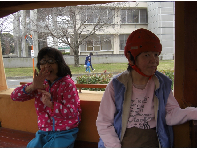バスの中はこんな感じ
