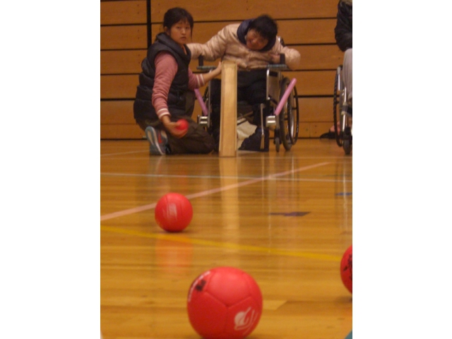 投球補助具を使ってみるとこんな感じ