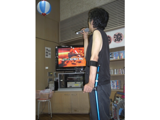 気持ちよく歌っていただきましょう！