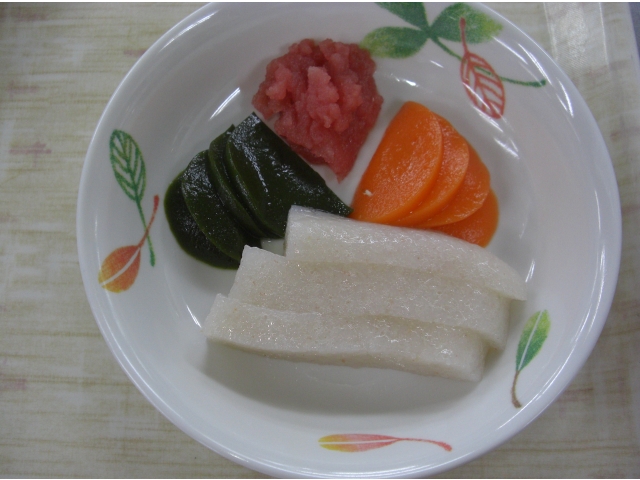 ソフト食はこんな感じです。