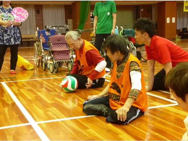 競技中の表情は真剣そのものです。