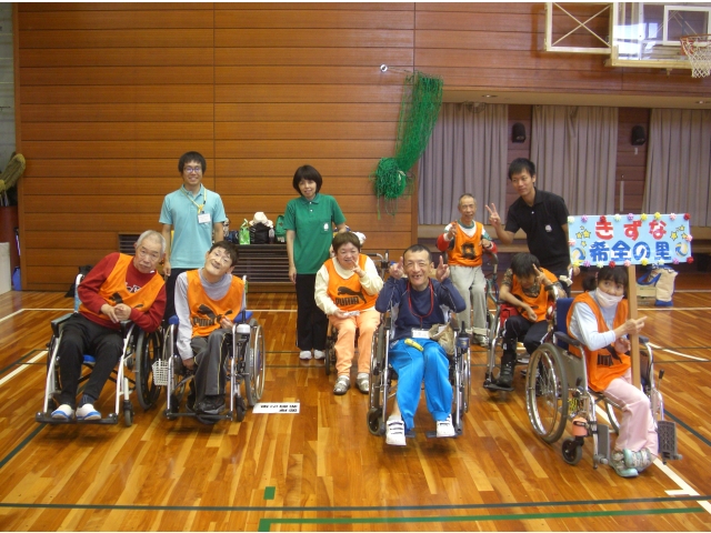 希全の里を代表して競技に参加しました。