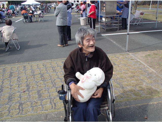 赤ちゃんロボットに癒されました