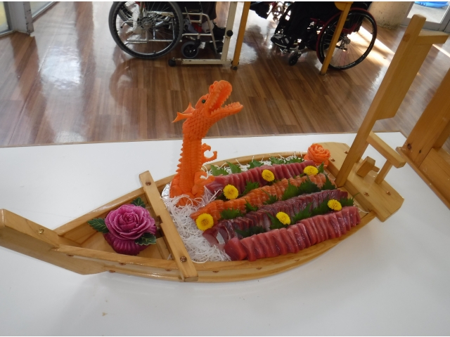 船盛の完成です
