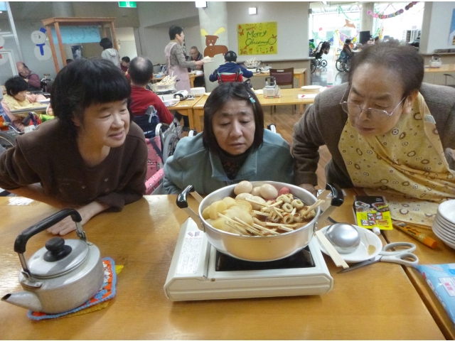 美味しそうなにおいがする～。
待ち遠しい！