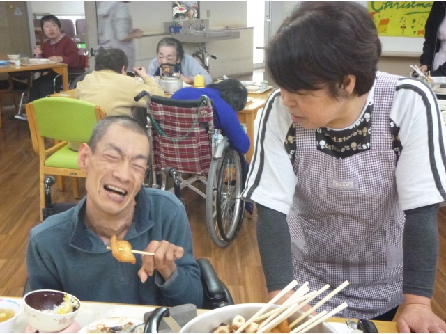 自然と笑顔がこぼれます。