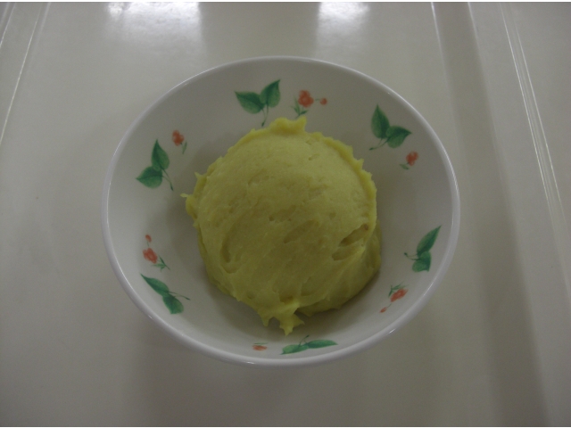 ミキサー食の利用者様にも提供しました