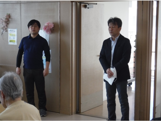 所長から挨拶