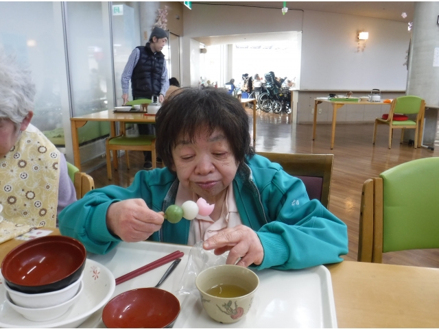 花見団子！