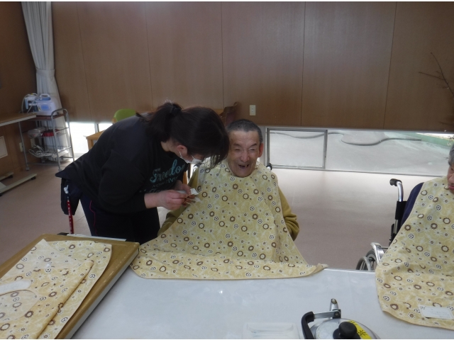 照れちゃいますね！