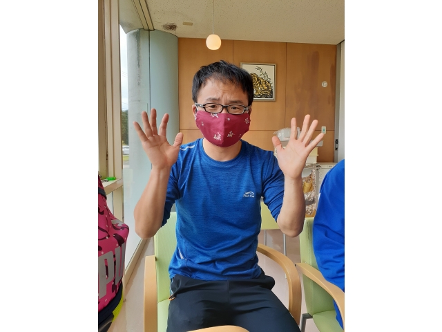 職員が付けるとこんな感じ