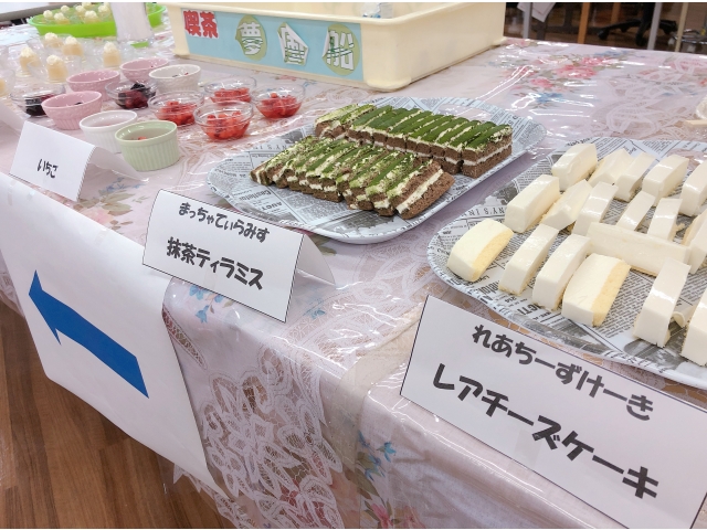 チーズ、ティラミス
全て網羅しています！