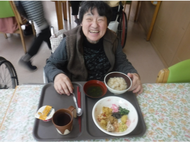 思わず笑顔！
