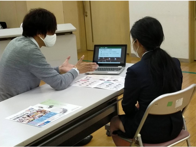 とても真剣に聞いてくださいました！