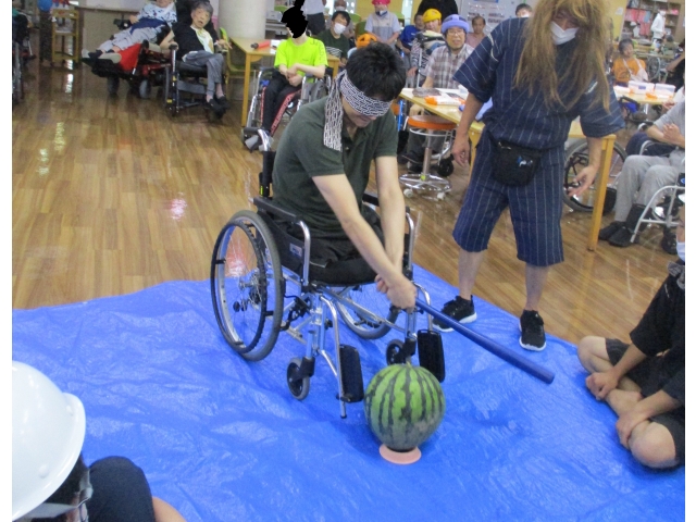 力強い一撃です！