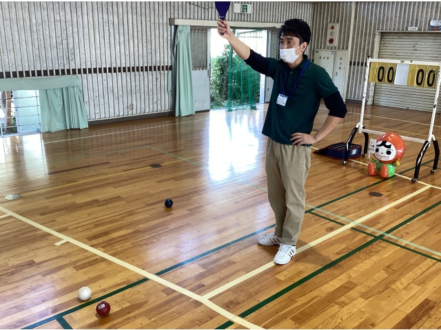 希全の里職員は審判を担当しました