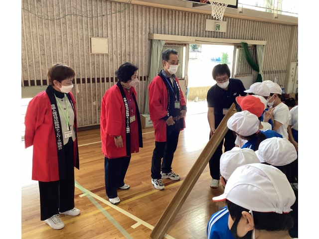 ランプの使い方を説明しております
