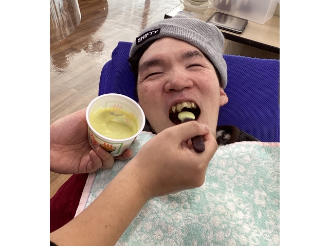 甘くて美味しいな！