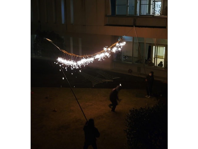 ナイアガラ花火🎇
