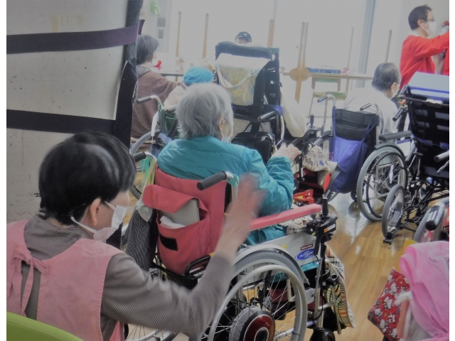ご利用者様も一緒に