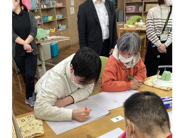 学生さんにバトンタッチ！