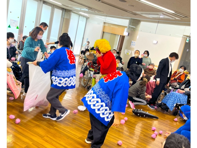 邪魔する鬼を退治せよ!!