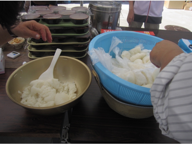 しっかり炊けています。