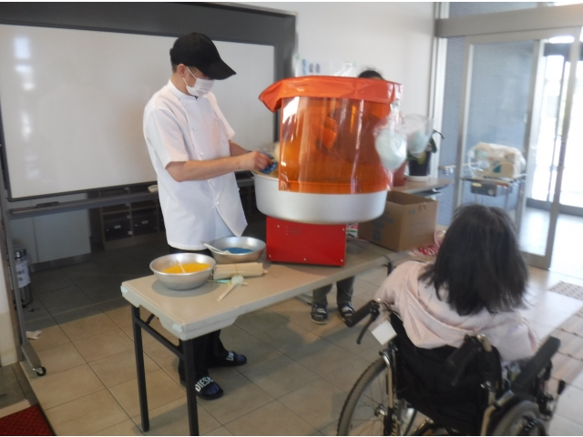 綿あめ機