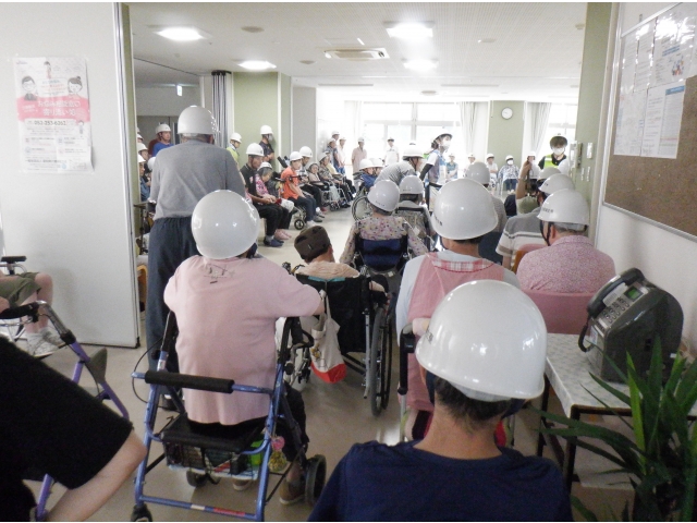 本体の皆さまも無事に避難できました