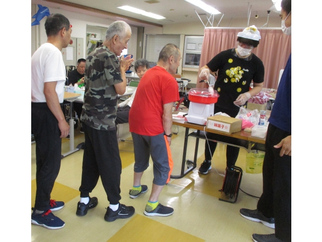 わたがし行列