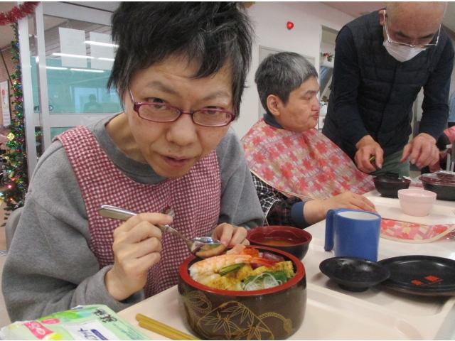 ちらし寿司も美味しいよ！