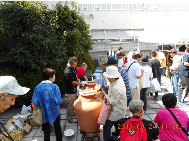 弥富の里就労支援
２年目の焼き芋です