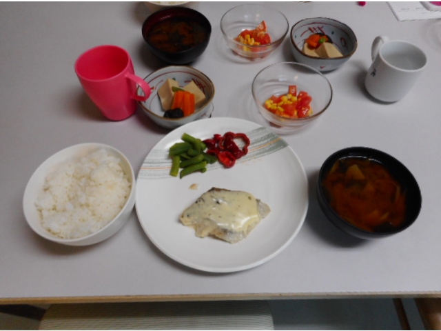 本日の夕食です！