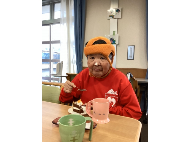 お鼻に・・・