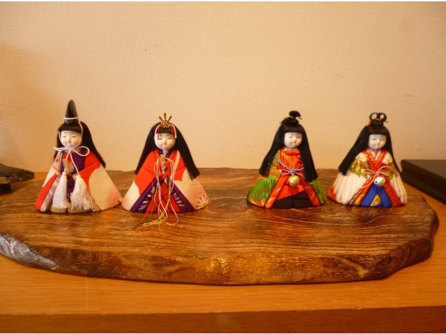 素敵な木目込み人形です。