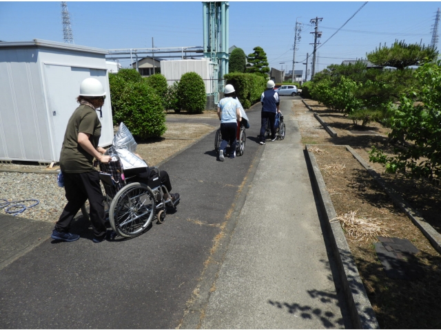 たまには外もいいですね