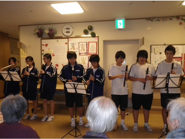 楽器演奏、とても素敵でした！