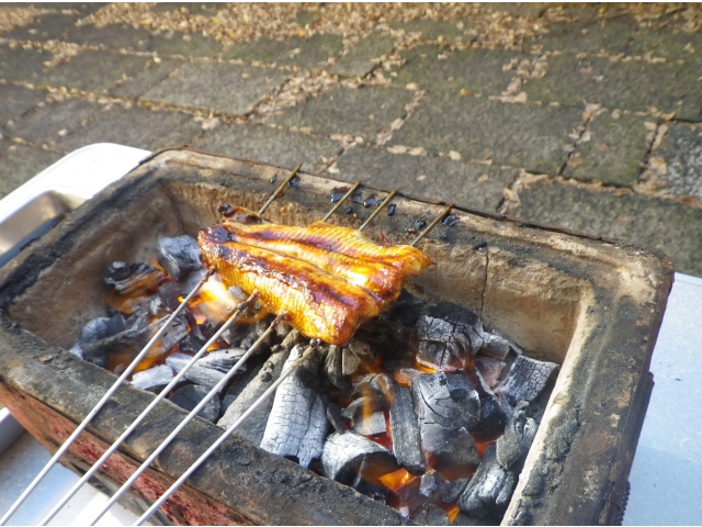 うなぎの蒲焼です！