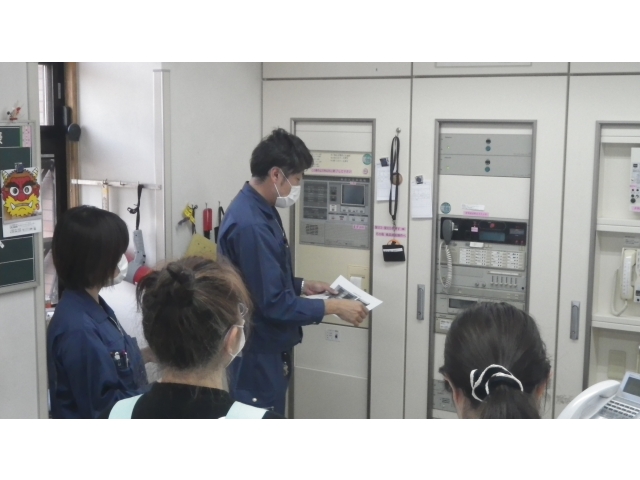 複合火災受信機の手順