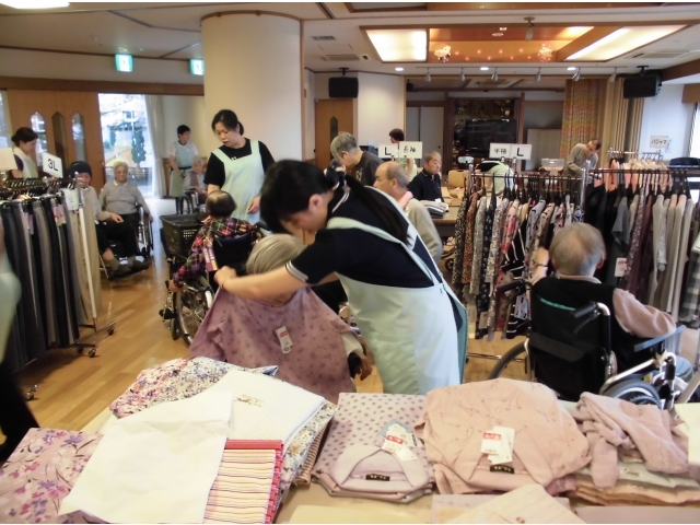 展示場は大繁盛