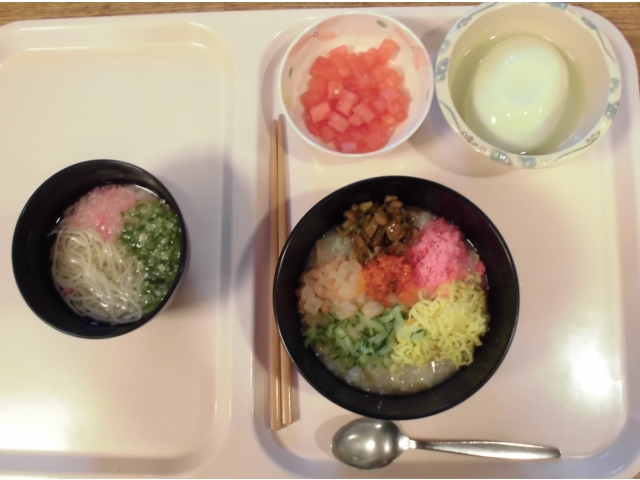 粥ちらし《キザミ食》